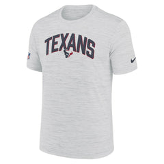 Houston Texans Nike Sideline Velocity Athletic Stack Performance T-Shirt