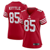 San Francisco 49ers Nike George Kittle Women's Team Game Player Jersey