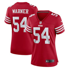 San Francisco 49ers Nike Fred Warner Women's Game Player Jersey