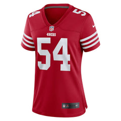 San Francisco 49ers Nike Fred Warner Women's Game Player Jersey