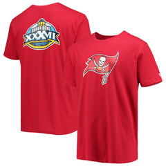 Tampa Bay Buccaneers New Era Patch Up Collection Super Bowl XXXVII T-Shirt