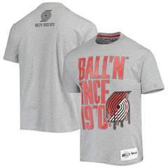Portland Trail Blazers BALL'N Since 1970 T-Shirt New