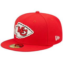 Kansas City Chiefs New Era Super Bowl IV Pop Sweat 59FIFTY Fitted Hat