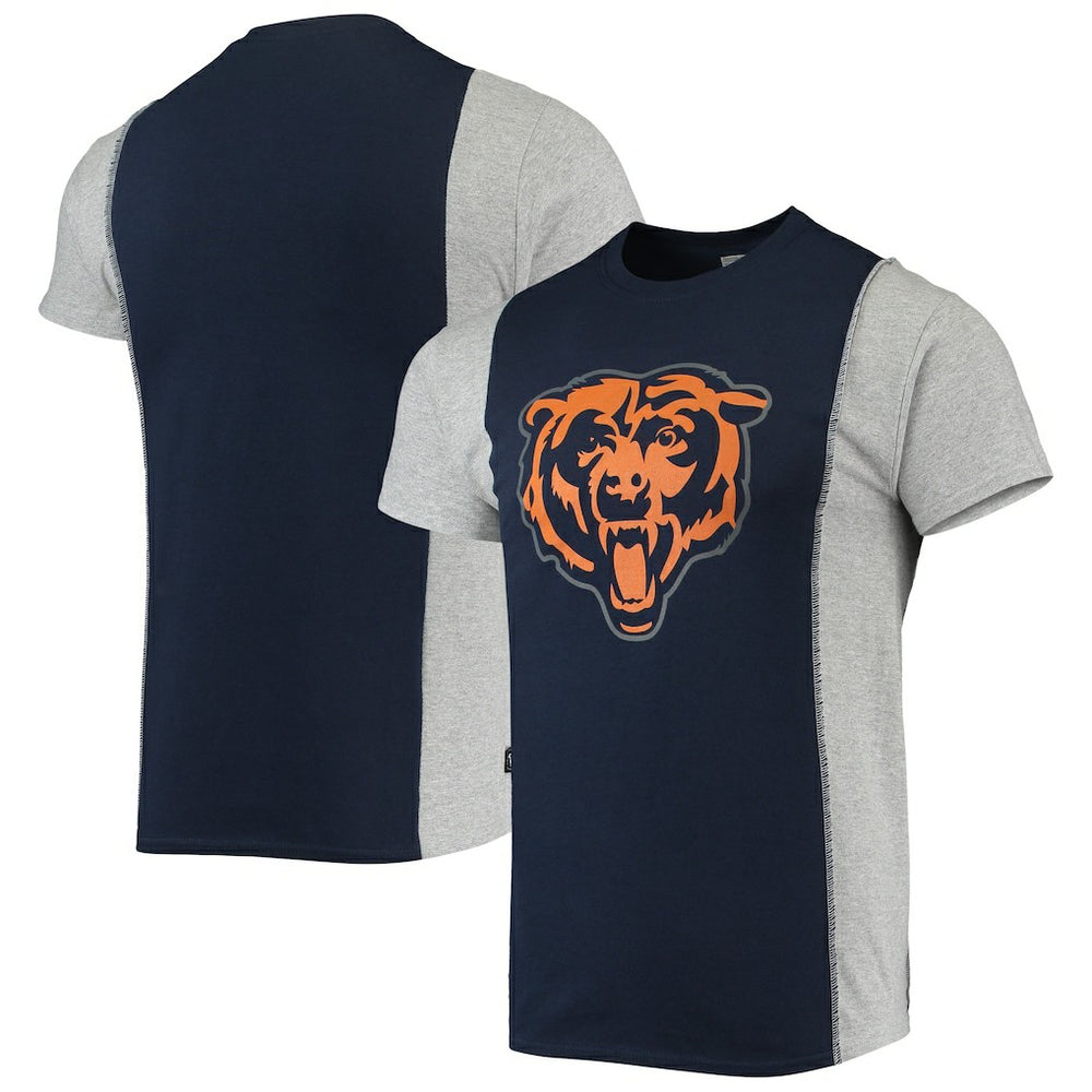 Chicago Bears Refried Apparel Sustainable Split T-Shirt