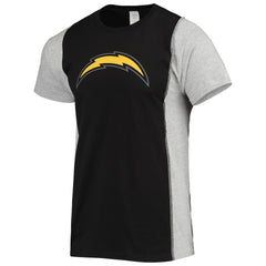 Los Angeles Chargers Refried Apparel Sustainable Split T-Shirt