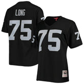 Howie Long Las Vegas Raiders Women's Legacy Replica Player Jersey - Black on sale