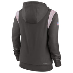 Tampa Bay Buccaneers Nike Women's Sideline Stack Performance Pullover Hoodie