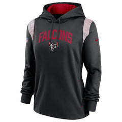 Atlanta Falcons Nike Women's Sideline Stack Performance Pullover Hoodie