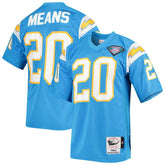 Los Angeles Chargers Mitchell & Ness Natrone Means 1994 Authentic Throwback Retired Player Jersey