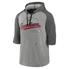 Cleveland Guardians Nike Team Modern Arch 3/4 Sleeve Pullover Hoodie | MLB On Sale