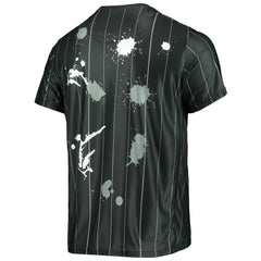 Brooklyn Nets FISLL Striped Splatter T-Shirt New