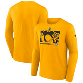 Pittsburgh Penguins Fanatics Authentic Pro Core Collection Secondary Long Sleeve T-Shirt Outlet