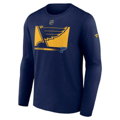 St. Louis Blues Fanatics Authentic Pro Core Collection Secondary Long Sleeve T-Shirt Online