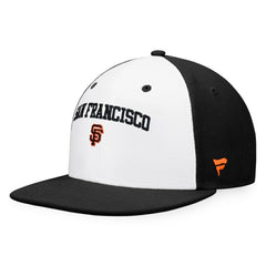 San Francisco Giants Fanatics Iconic Color Blocked Fitted Hat | MLB Online