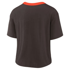 Cleveland Browns Nike Women's High Hip Fashion Cropped Top