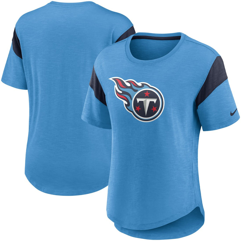 Tennessee Titans Nike Women's Primary Logo Fashion Top