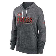 San Francisco 49ers Nike Women's Team Spirit Gym Vintage Lightweight Hoodie Top