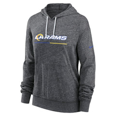 Los Angeles Rams Nike Women's Team Spirit Gym Vintage Lightweight Hoodie Top