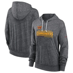 Washington Commanders Nike Women's Team Spirit Gym Vintage Lightweight Hoodie Top
