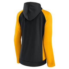 Pittsburgh Steelers Fanatics Women's End Around Lightweight Raglan Full-Zip Hoodie Jacket