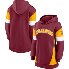 Washington Commanders Fanatics Women's Lock It Down Pullover Hoodie