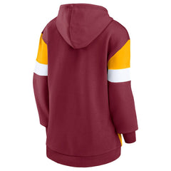 Washington Commanders Fanatics Women's Lock It Down Pullover Hoodie