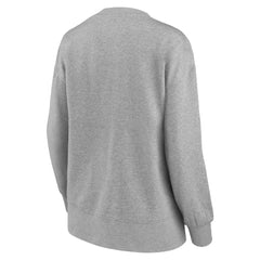 Los Angeles Rams Fanatics Women's Jump Distribution Tri-Blend Pullover Sweatshirt