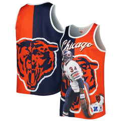 Chicago Bears Mitchell & Ness Walter Payton Retired Player Graphic Tank Top