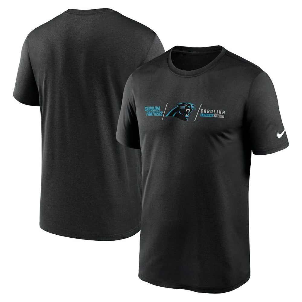 Carolina Panthers Nike Horizontal Lockup Legend Performance T-Shirt