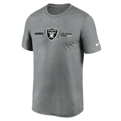 Las Vegas Raiders Nike Horizontal Lockup Legend Performance T-Shirt