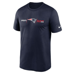 New England Patriots Nike Horizontal Lockup Legend T-Shirt