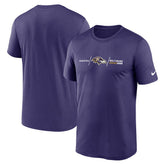 Baltimore Ravens Nike Horizontal Lockup Legend T-Shirt