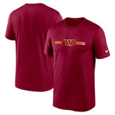 Washington Commanders Nike Horizontal Lockup Legend T-Shirt