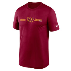 Washington Commanders Nike Horizontal Lockup Legend T-Shirt