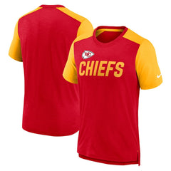 Kansas City Chiefs Nike Color Block Team Name T-Shirt
