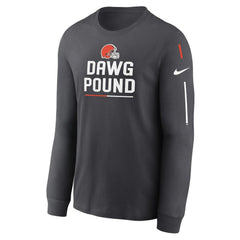 Cleveland Browns Nike Team Slogan Long Sleeve T-Shirt