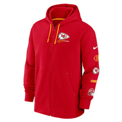 Kansas City Chiefs Nike Surrey Full-Zip Hoodie
