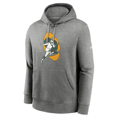 Green Bay Packers Nike Rewind Club Fleece Pullover Hoodie