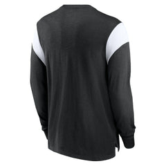 Las Vegas Raiders Nike Oakland Raiders Rewind Playback Helmet Long Sleeve T-Shirt