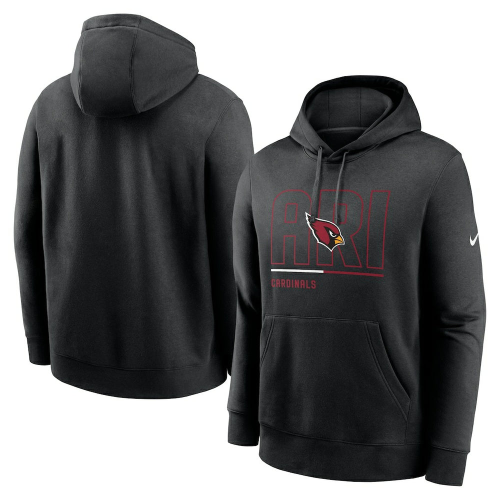 Arizona Cardinals Nike City Code Club Fleece Pullover Hoodie