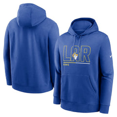 Los Angeles Rams Nike City Code Club Fleece Pullover Hoodie