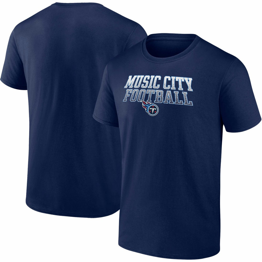 Tennessee Titans Fanatics Big & Tall Music City Football Statement T-Shirt