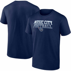 Tennessee Titans Fanatics Big & Tall Music City Football Statement T-Shirt