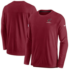 Arizona Cardinals Nike Sideline Lockup Performance Pullover Sweatshirt