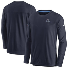 Tennessee Titans Nike Sideline Lockup Performance Pullover Sweatshirt
