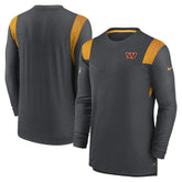 Washington Commanders Nike Sideline Tonal Logo Performance Player Long Sleeve T-Shirt