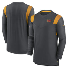 Washington Commanders Nike Sideline Tonal Logo Performance Player Long Sleeve T-Shirt