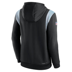 Carolina Panthers Nike Sideline Athletic Stack Performance Pullover Hoodie
