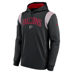 Atlanta Falcons Nike Sideline Athletic Stack Performance Pullover Hoodie