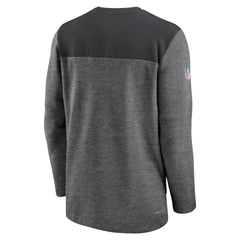 Carolina Panthers Nike Sideline Lockup Performance Quarter-Zip Top